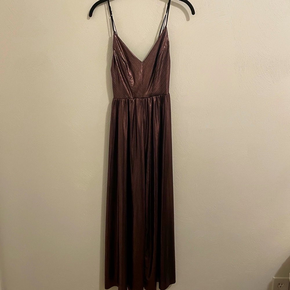 Urban Outfitters brown jumpsuit